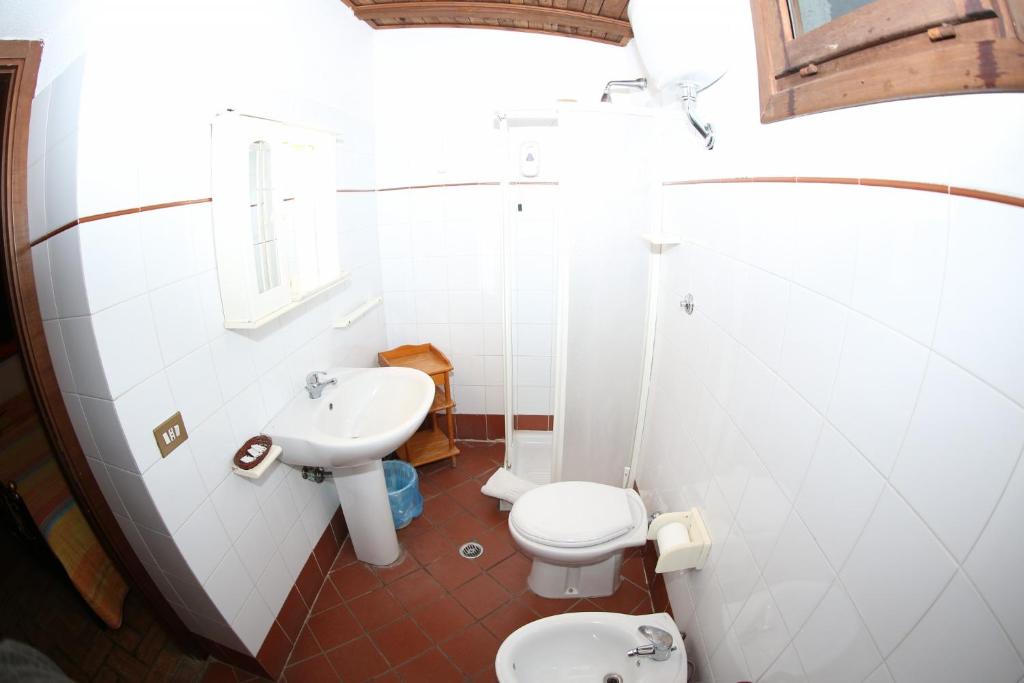 Kúpeľňa v ubytovaní Agriturismo Monte Due Torri