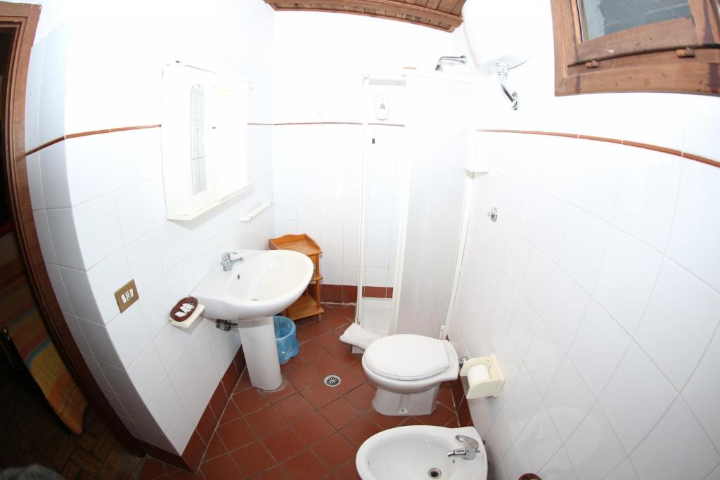 Kúpeľňa v ubytovaní Agriturismo Monte Due Torri