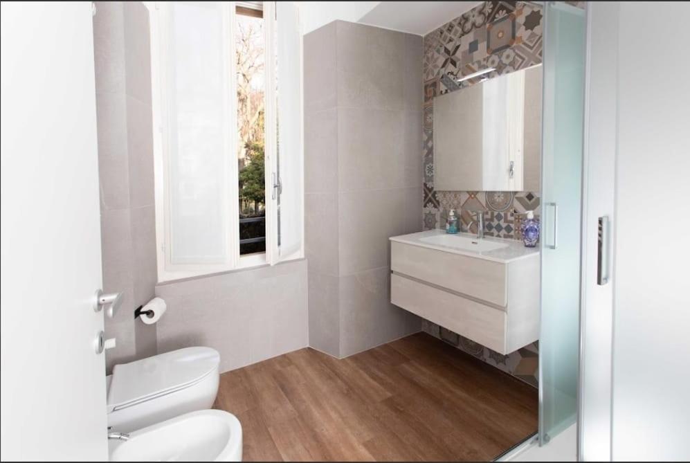 Koupelna v ubytování Max Rooms Bergamo