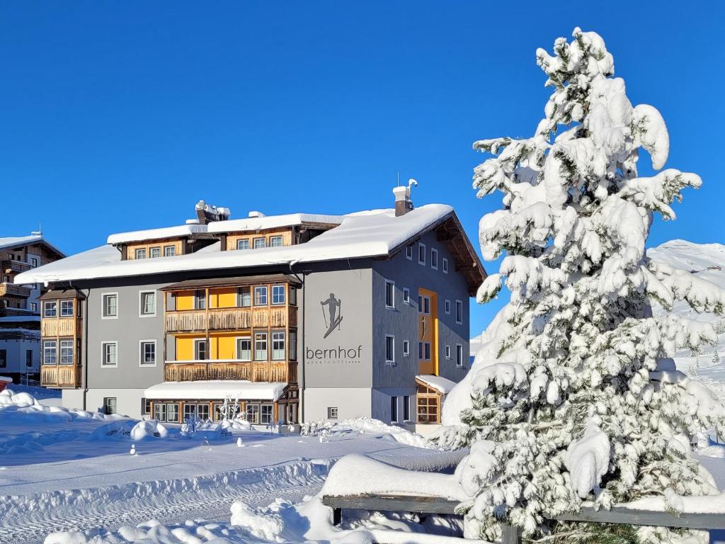 Aparthotel Bernhof v zimě