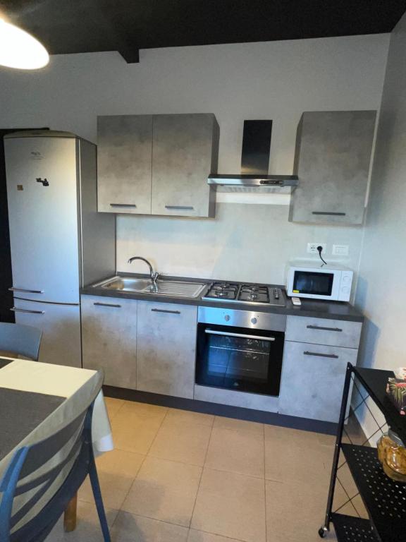 Kuchyň nebo kuchyňský kout v ubytování B&b Vittoria House