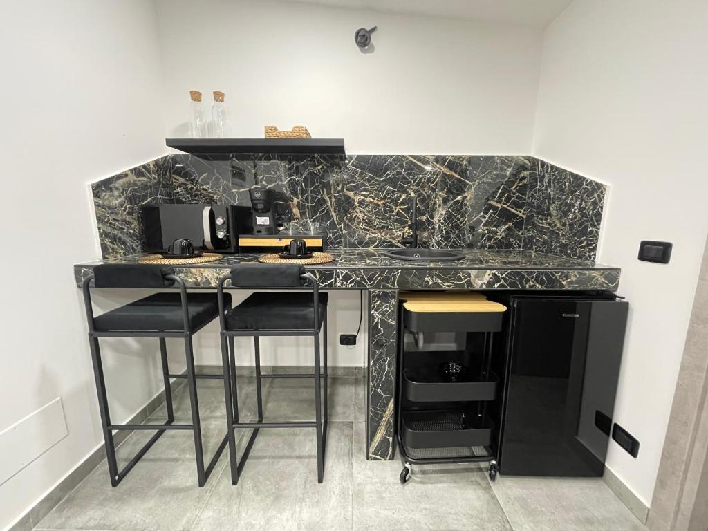 Kuchyň nebo kuchyňský kout v ubytování B&b Vittoria House