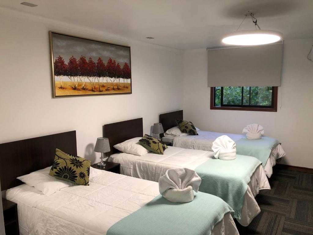 Postel nebo postele na pokoji v ubytování Resplendor Hotel