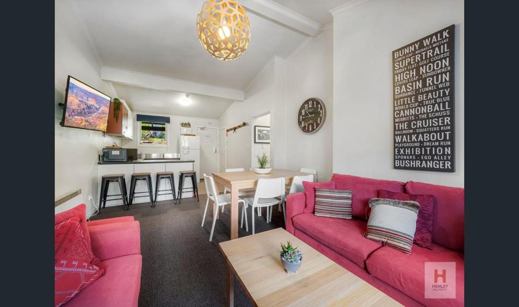 Χώρος καθιστικού στο Karas 6 Thredbo Village