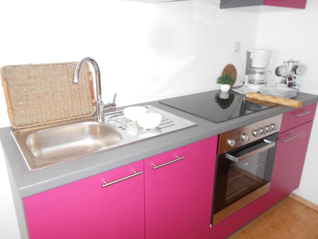 Kuchnia lub aneks kuchenny w obiekcie Apartments Doda