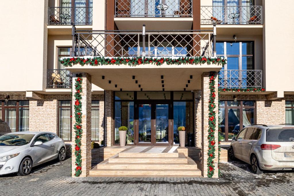 Budova, kde se hotel nachází