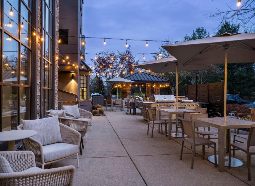 Restaurace v ubytování Homewood Suites by Hilton Parsippany-Troy Hills