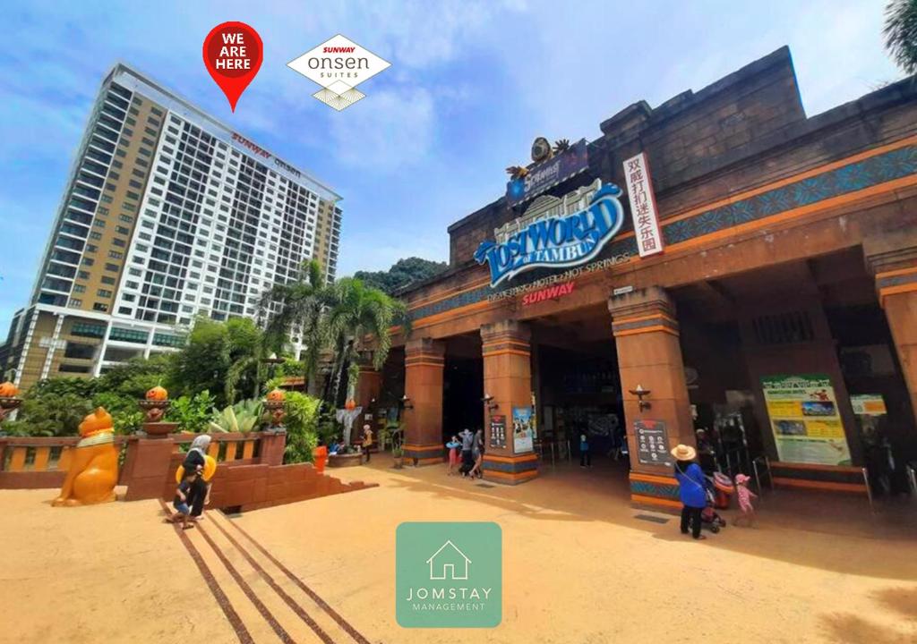 Hosté ubytování JOMSTAY Sunway Onsen Suites Ipoh - Lost World of Tambun Ipoh Waterpark