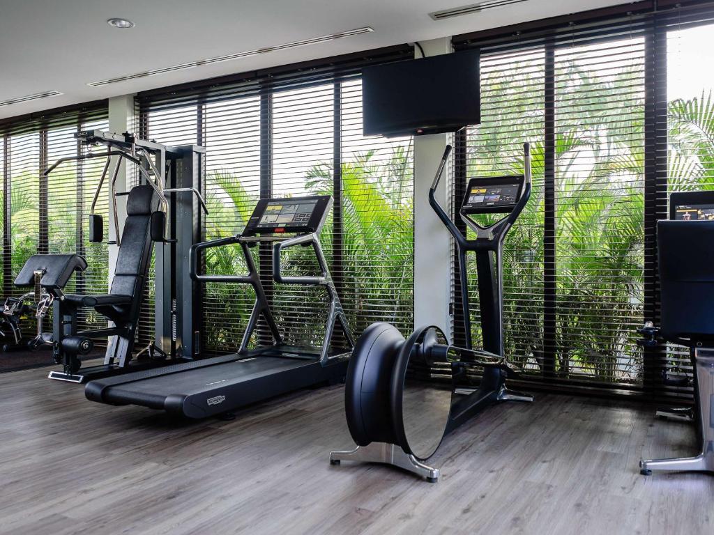 Fitness centrum a/nebo fitness zařízení v ubytování V Villas Hua Hin - MGallery Collection