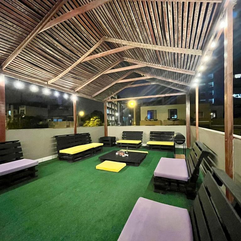 Posezení v ubytování Hostel rivendell lima