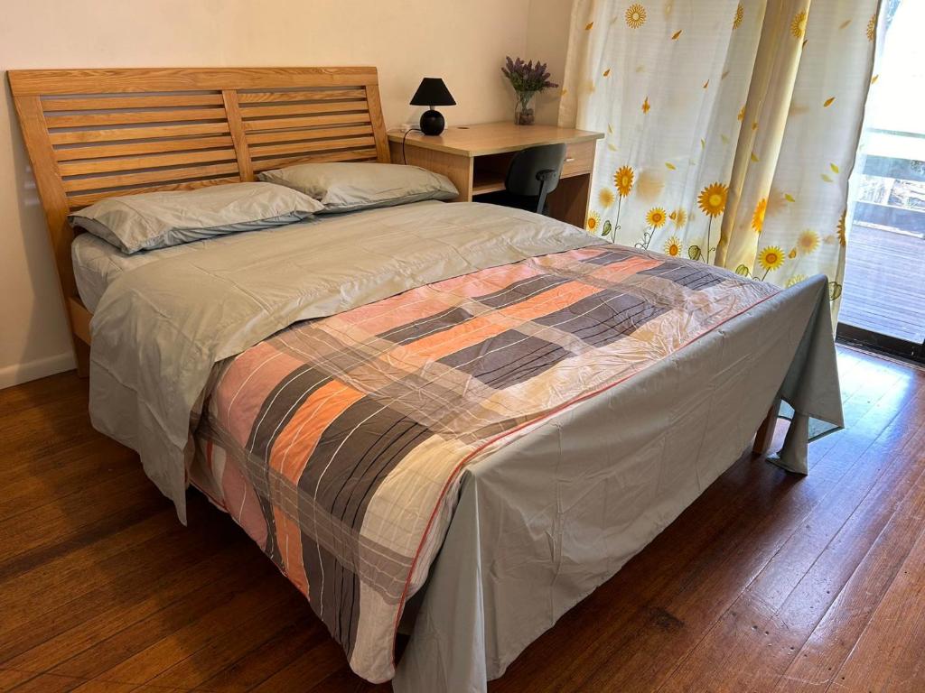 Postel nebo postele na pokoji v ubytování D环境优雅近商区别墅大房elegant environment, large rooms near commercial villas