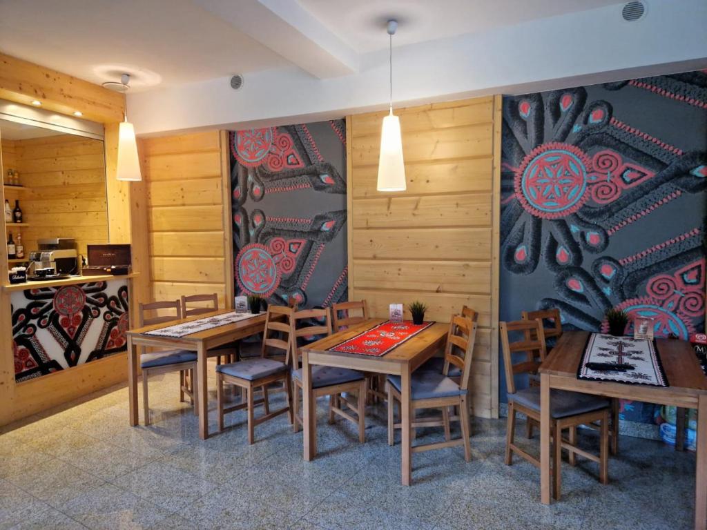Posedenie v ubytovaní BUTOROWY RESIDENCE Apartament "GÓRSKA ORCHIDEA"