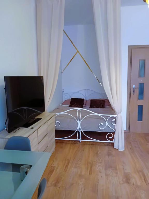 Postel nebo postele na pokoji v ubytování Amelia1