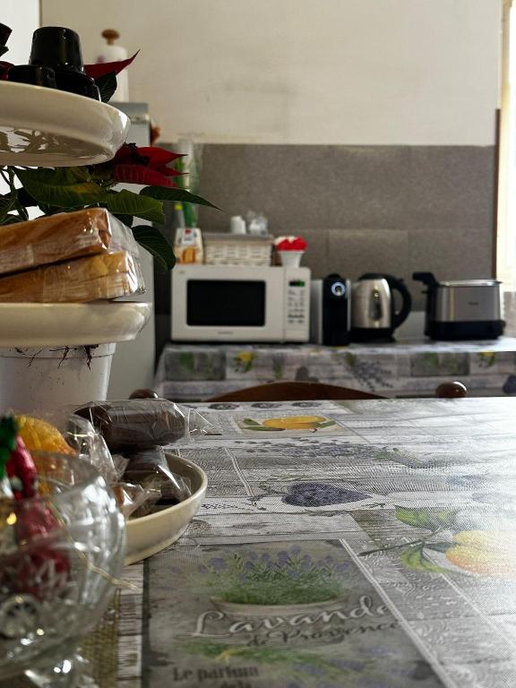 Kuchyň nebo kuchyňský kout v ubytování La casa di Elvis