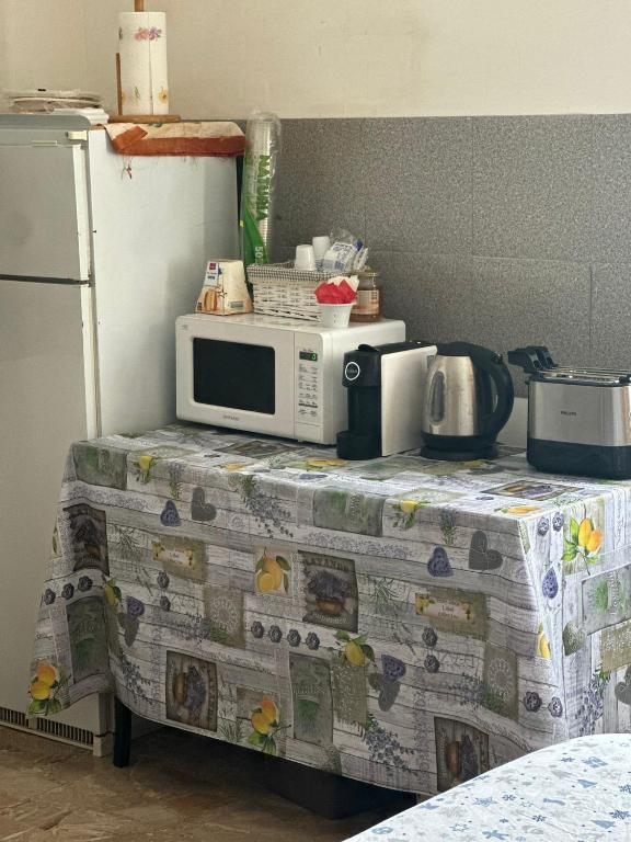 Kuchyň nebo kuchyňský kout v ubytování La casa di Elvis