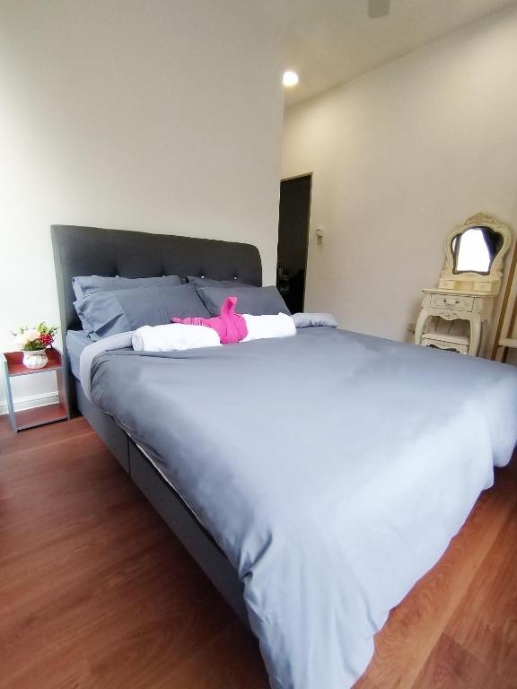 Postel nebo postele na pokoji v ubytování Palas Horizon Home B-7-11