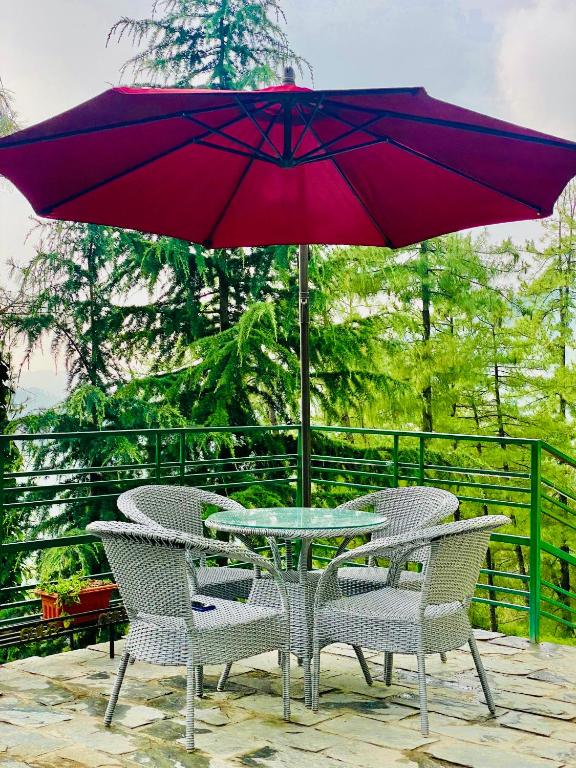 Zahrada ubytování Valley View Resort Mashobra - Best Holiday Home for Vacations