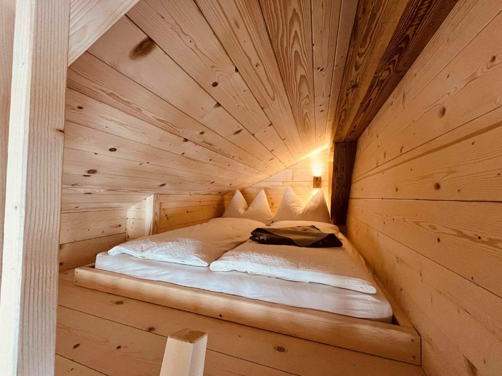 Voodi või voodid majutusasutuse Chalet Herbst toas