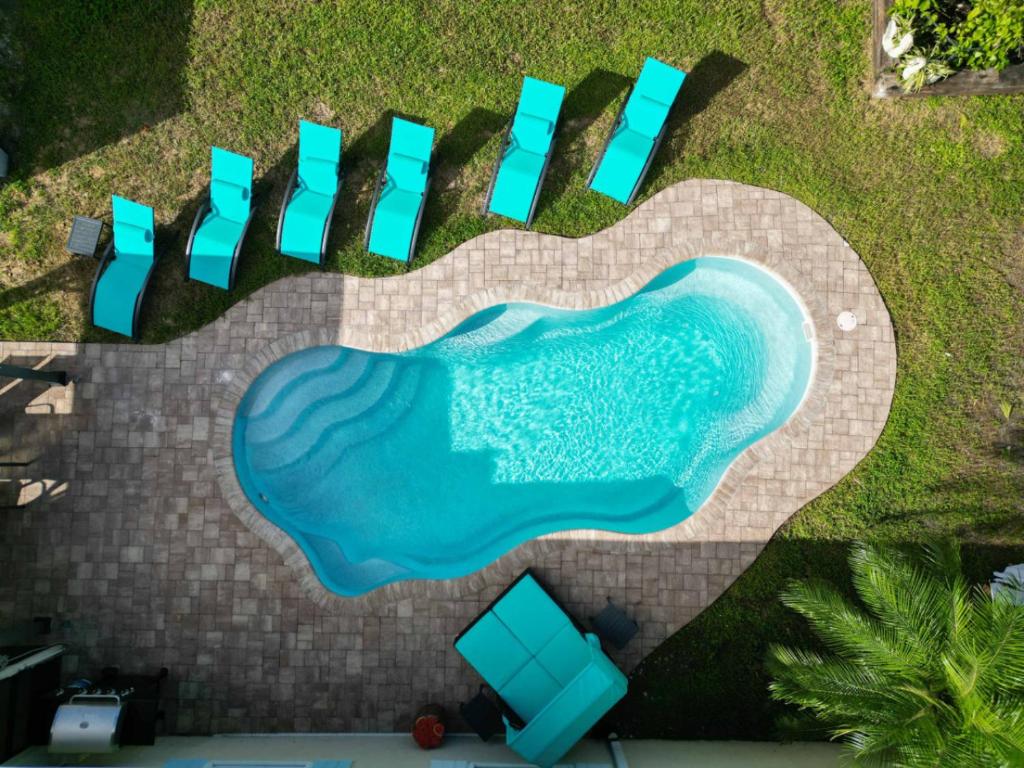 Πισίνα στο ή κοντά στο Relaxation Villa in Royel palm beach