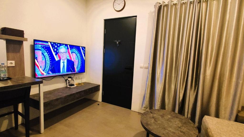 TV a/nebo společenská místnost v ubytování Freja's Host Too