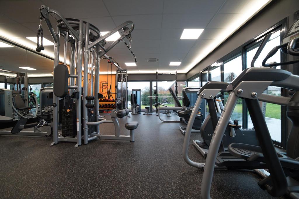 Fitness centrum a/nebo fitness zařízení v ubytování Entre Vignes et Châteaux