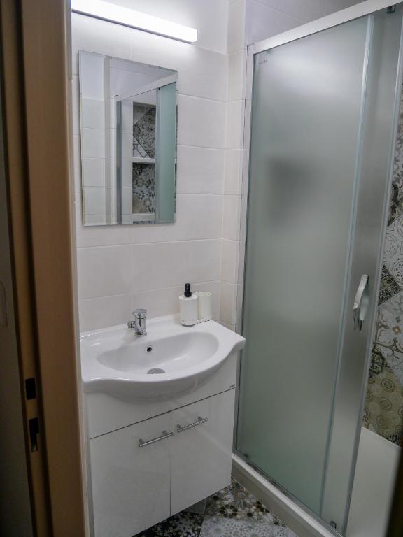 Koupelna v ubytování Apartmánový byt Karolína