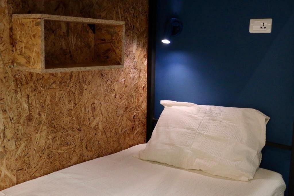 Postel nebo postele na pokoji v ubytování Scary Hostel