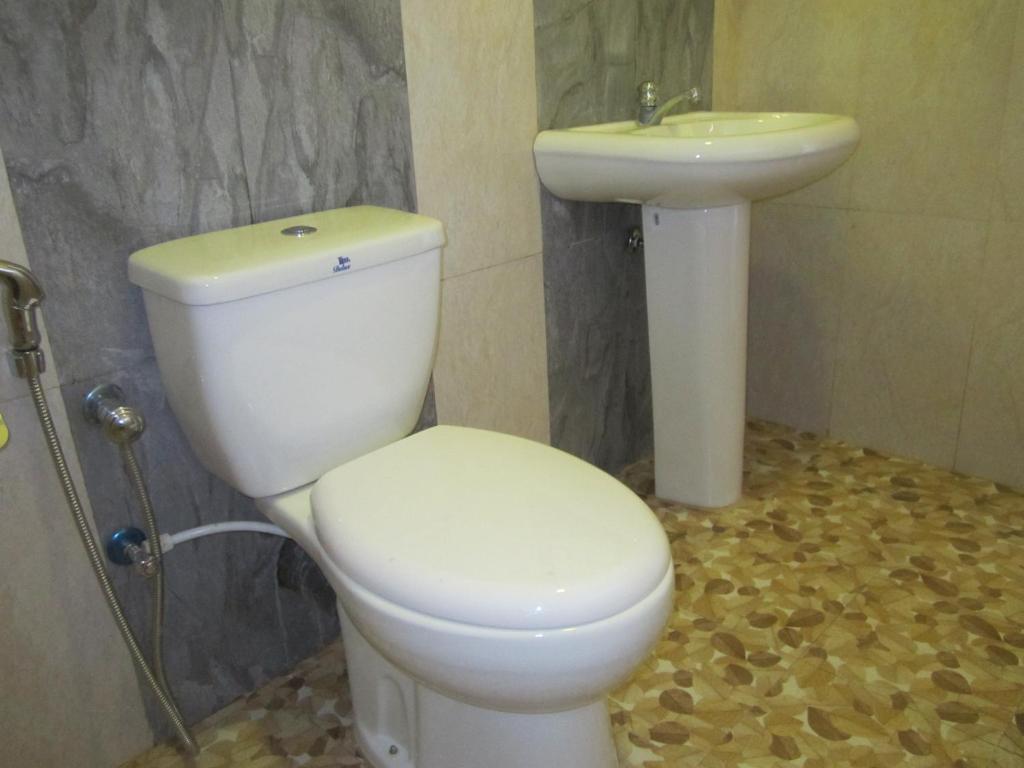 Koupelna v ubytování Serene Niche