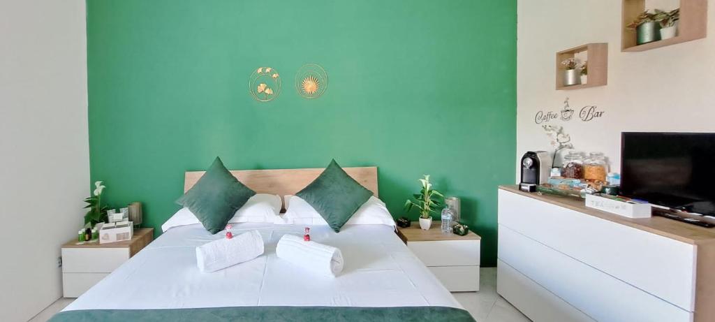 Postel nebo postele na pokoji v ubytování B&B Sophie