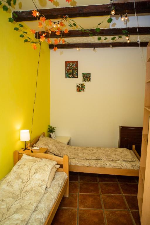 Postel nebo postele na pokoji v ubytování Hostel Iris