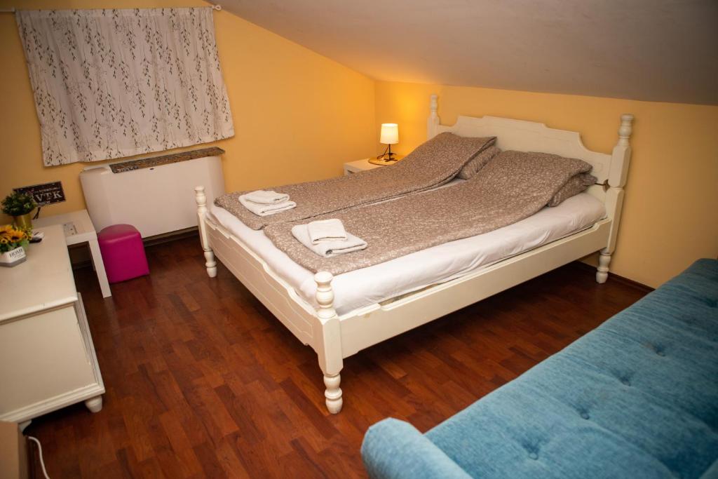 Postel nebo postele na pokoji v ubytování Hostel Iris