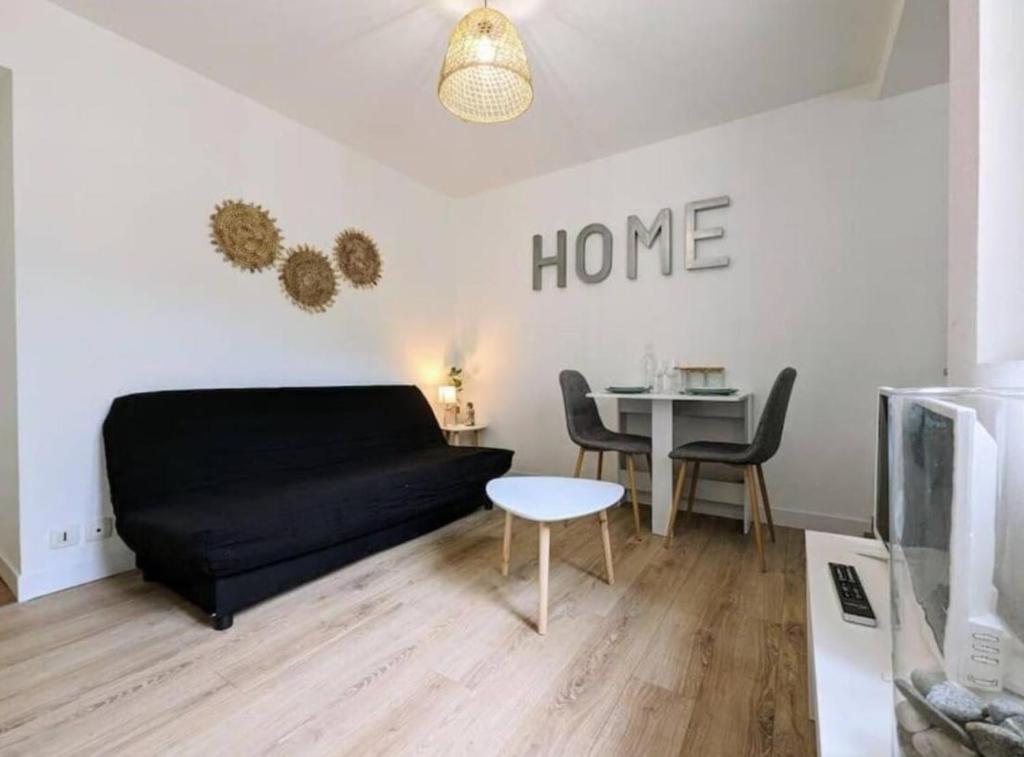 Χώρος καθιστικού στο À deux pas