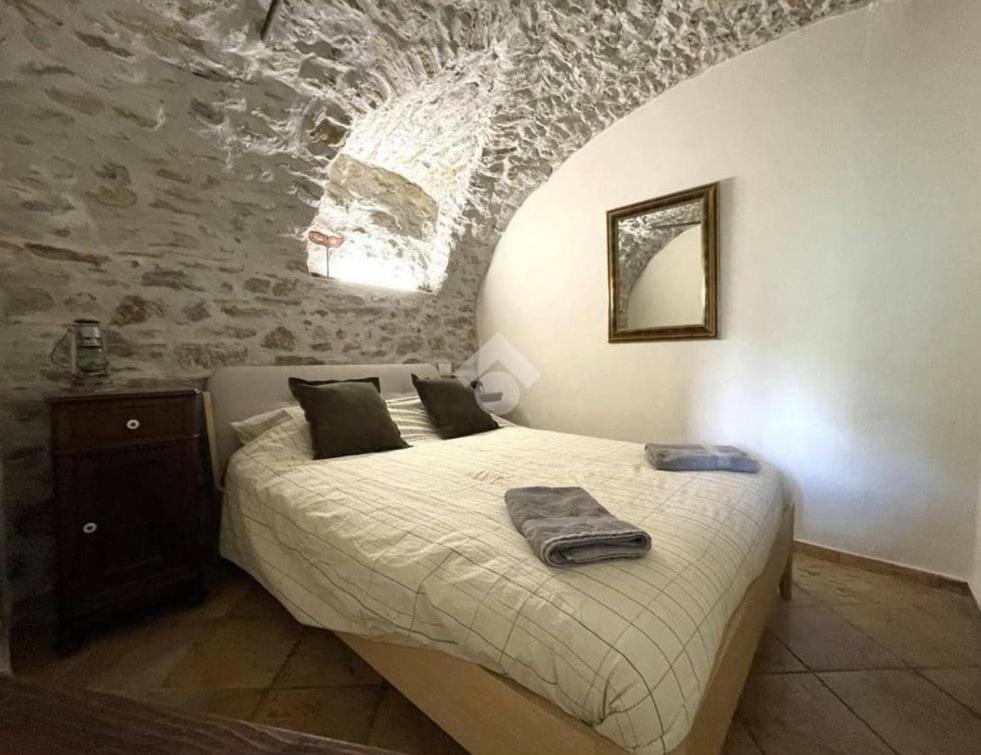 Postel nebo postele na pokoji v ubytování House in the rock