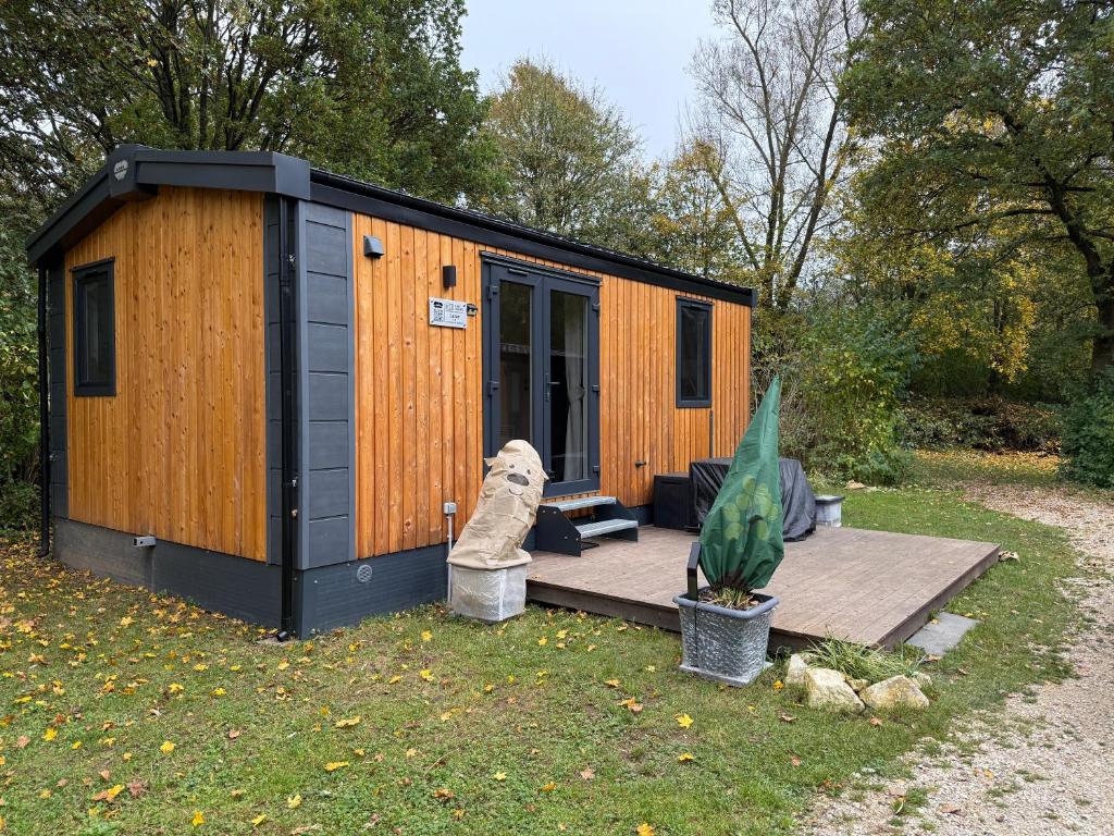 Zahrada ubytování Waldseechalet Julius - Wemding