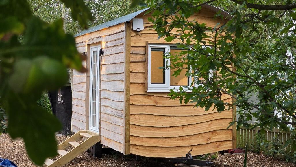 Zahrada ubytování Olive the Shepherds Hut