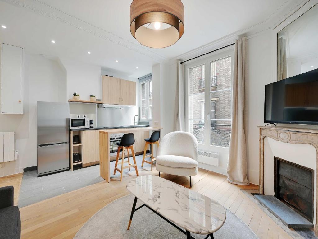 Very nice studio for 2 people Batignolles - Nollet Mobility lease