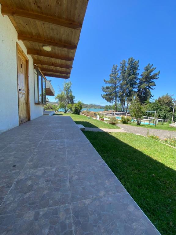 Zahrada ubytování Cabañas Villa Alegre
