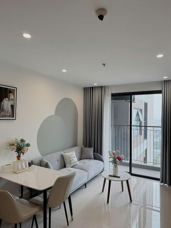 Χώρος καθιστικού στο 1 Bedroom Apartment At Ocean Park