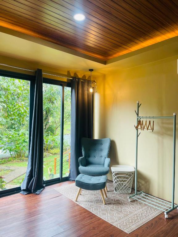 Posezení v ubytování Jinjer Resort