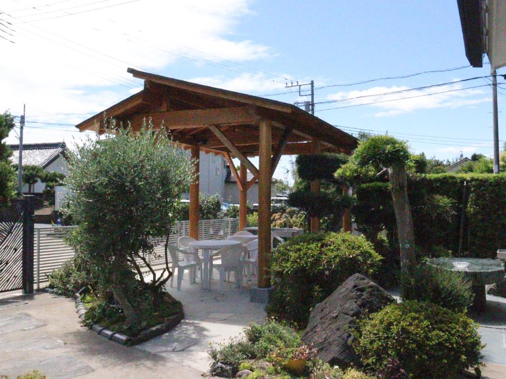 Zahrada ubytování Friendly Guest House Kawakin
