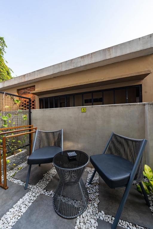 Balkón nebo terasa v ubytování MaxOneHotels at Ubud - CHSE Certified