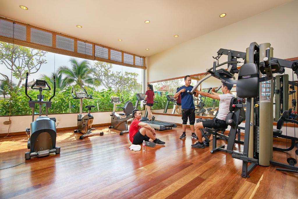 Fitness centrum a/nebo fitness zařízení v ubytování Grand Lexis Port Dickson