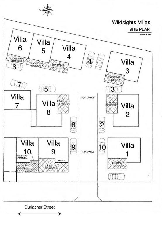 Planimetria di Wildsights Villas