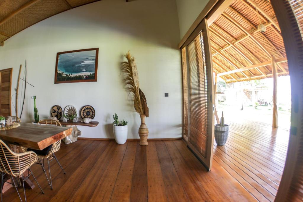 Posezení v ubytování Baha Baha Villa Sailo Mentawai