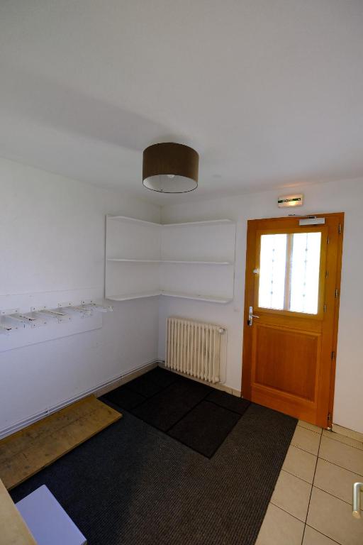 Postel nebo postele na pokoji v ubytování Gite des Rosiers