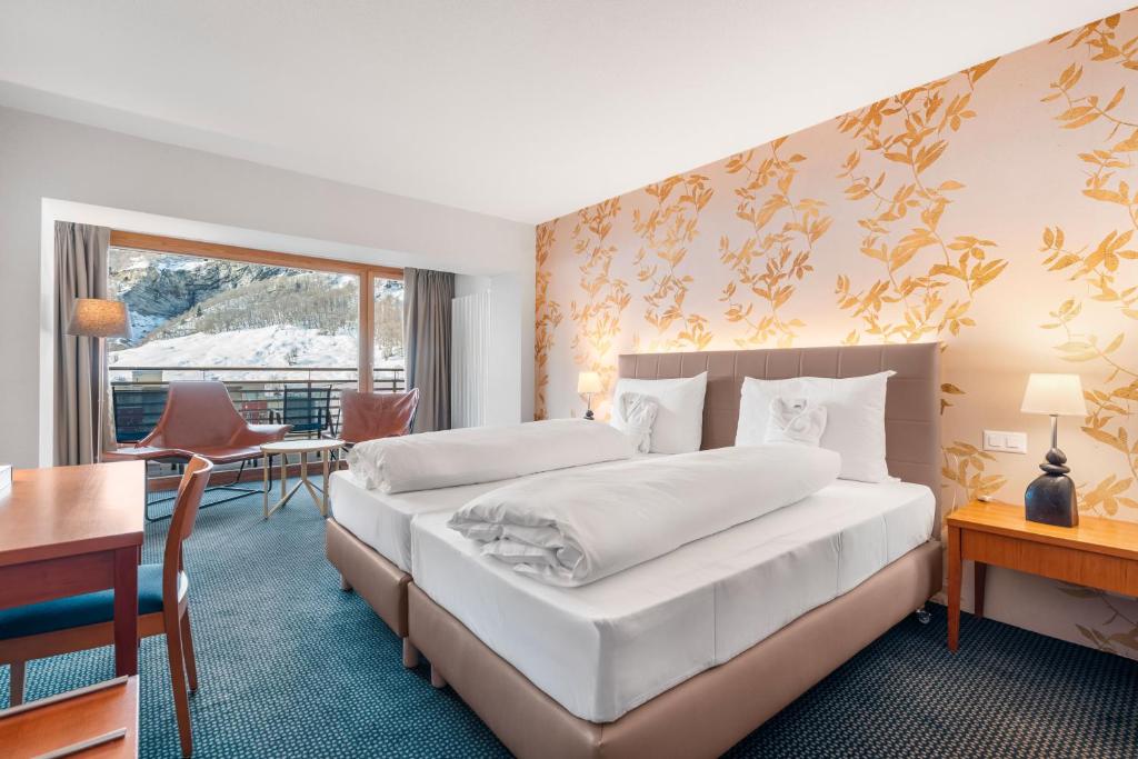 Le Bristol Leukerbad - Resim 3