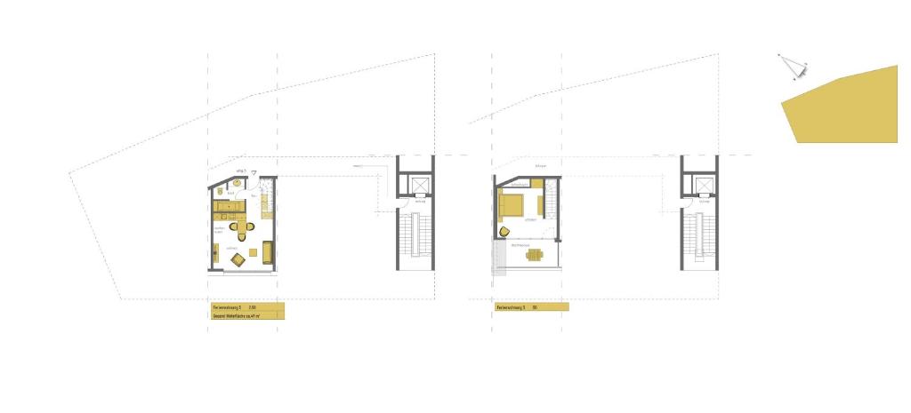 Majutuskoha InselLoft Wohnung 5 korruse plaan