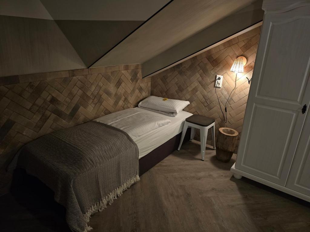 Postel nebo postele na pokoji v ubytování Aparthotel Fairschlafen Minden