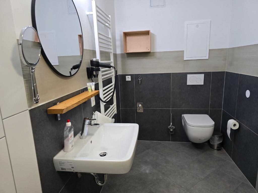 Koupelna v ubytování Aparthotel Fairschlafen Minden