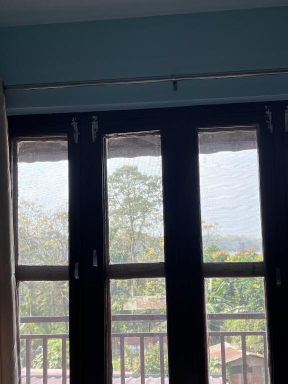 Sauraha Guest House的阳台或露台